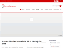 Tablet Screenshot of llamayahorra.com
